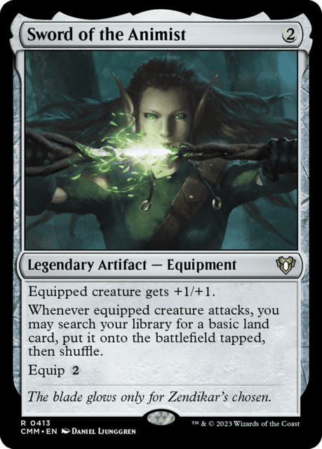 Sword of the Animist (413) — Commander Masters