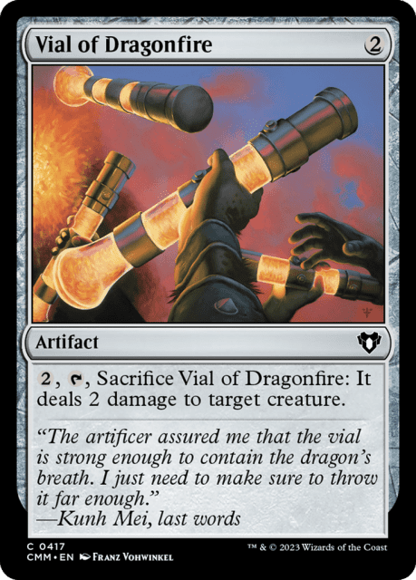 Vial of Dragonfire (417) — Commander Masters