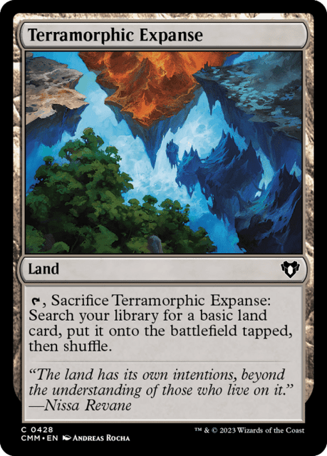 Terramorphic Expanse (428) — Commander Masters