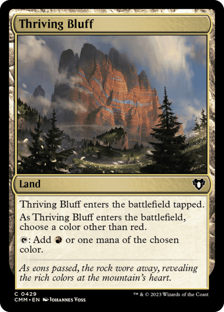Thriving Bluff (429) — Commander Masters