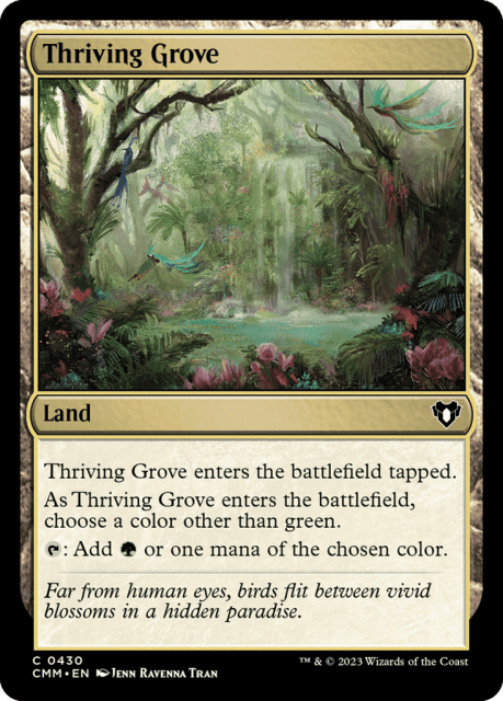Thriving Grove (430) — Commander Masters