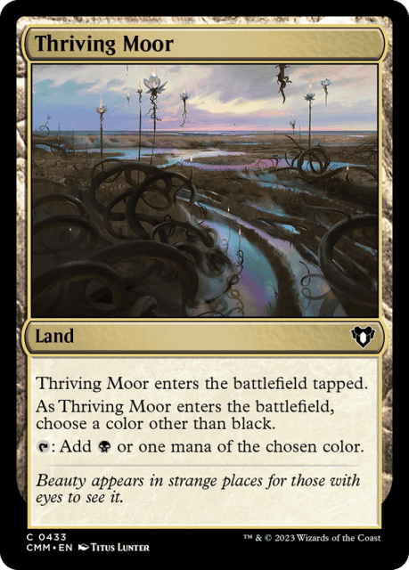 Thriving Moor (433) — Commander Masters