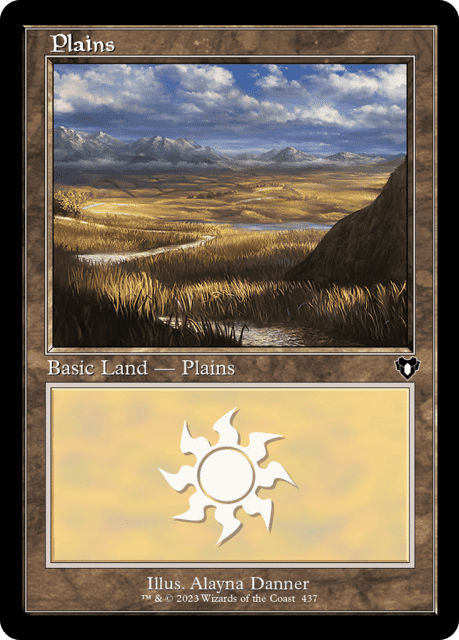 Plains (437) — Commander Masters