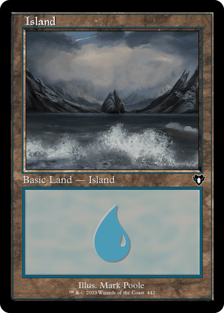 Island (442) — Commander Masters