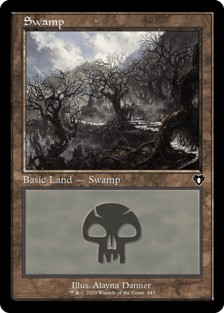 Swamp (443) — Commander Masters