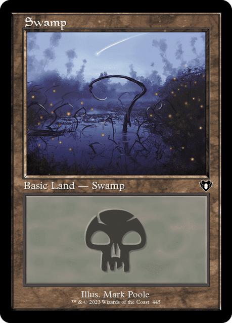 Swamp (445) — Commander Masters