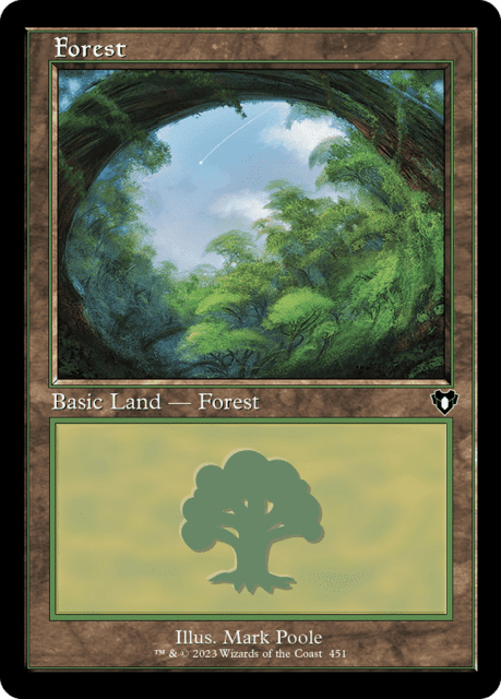 Forest (451) — Commander Masters