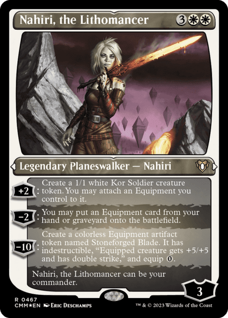 Nahiri, the Lithomancer (467) — Commander Masters