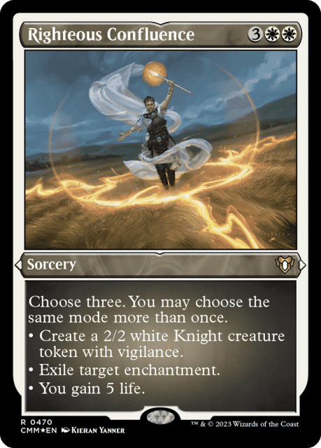 Righteous Confluence (470) — Commander Masters