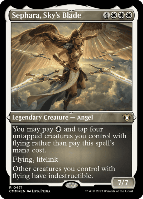 Sephara, Sky's Blade (471) — Commander Masters