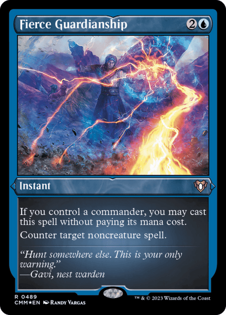 Fierce Guardianship (489) — Commander Masters
