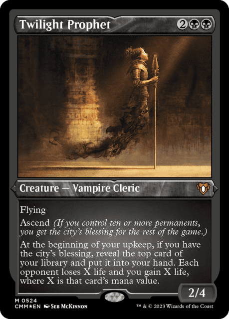 Twilight Prophet (524) — Commander Masters
