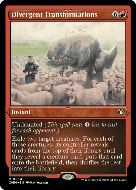 Divergent Transformations (534) — Commander Masters