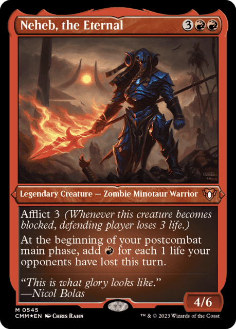 Neheb, the Eternal (545) — Commander Masters