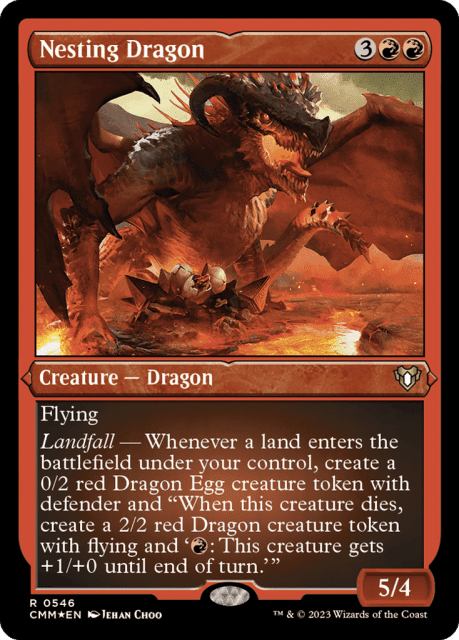 Nesting Dragon (546) — Commander Masters