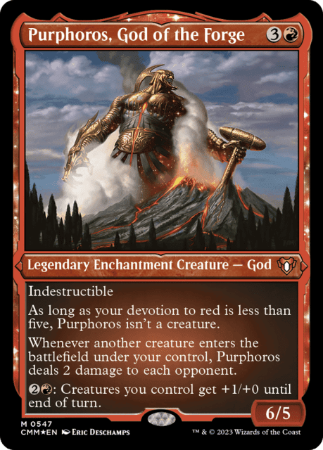 Purphoros, God of the Forge (547) — Commander Masters