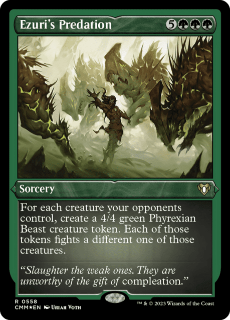 Ezuri's Predation (558) — Commander Masters