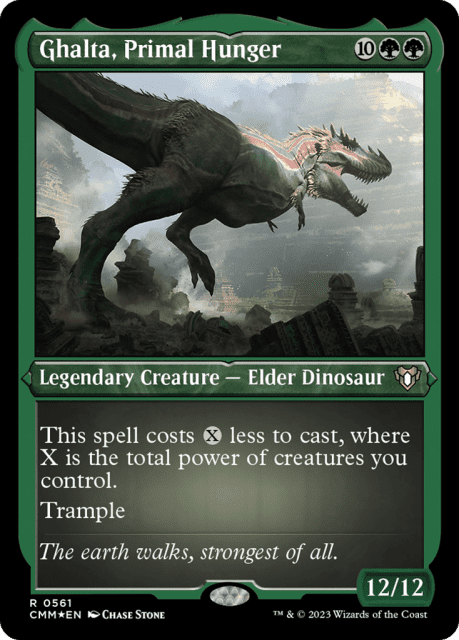 Ghalta, Primal Hunger (561) — Commander Masters
