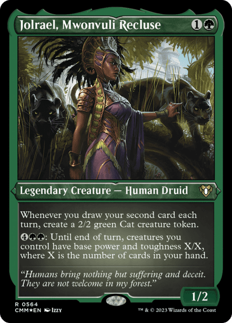Jolrael, Mwonvuli Recluse (564) — Commander Masters