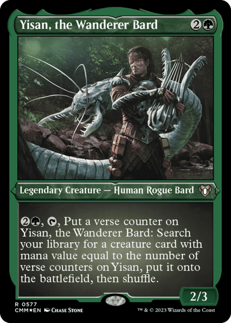 Yisan, the Wanderer Bard (577) — Commander Masters