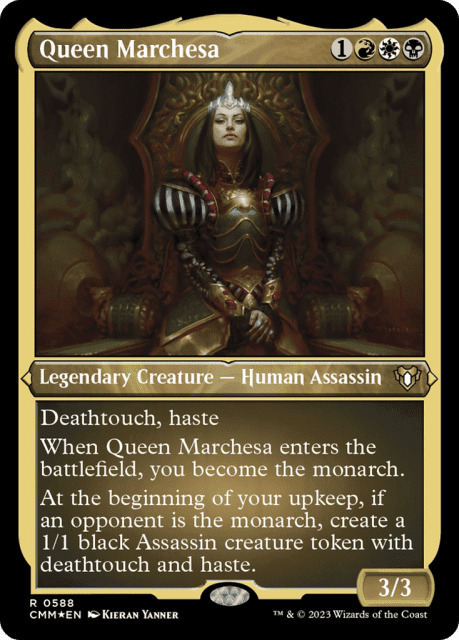Queen Marchesa (588) — Commander Masters