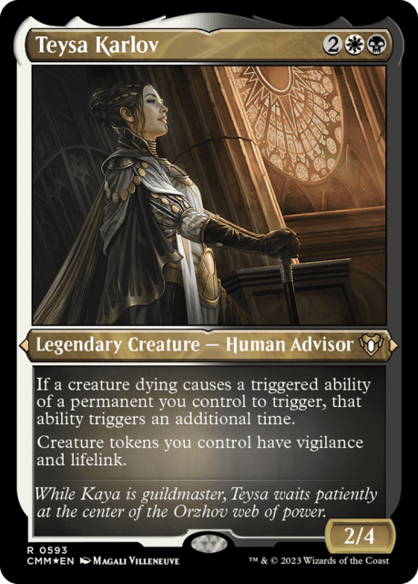 Teysa Karlov (593) — Commander Masters