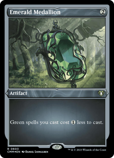 Emerald Medallion (603) — Commander Masters