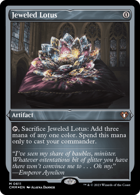 Jeweled Lotus (611) — Commander Masters