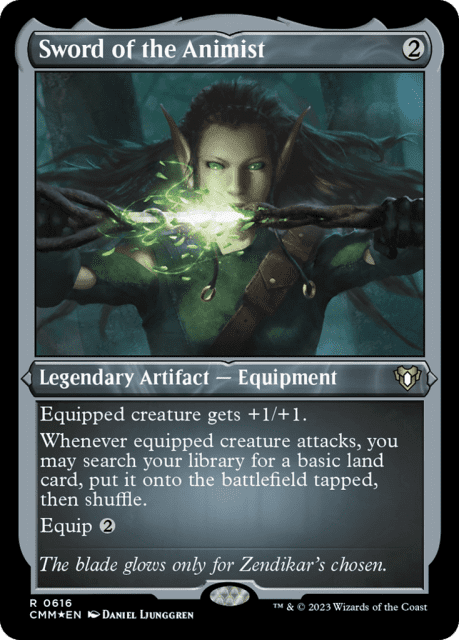 Sword of the Animist (616) — Commander Masters