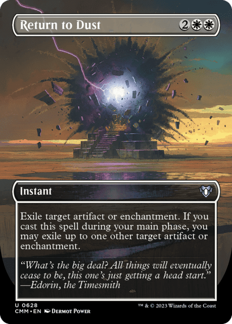 Return to Dust (628) — Commander Masters