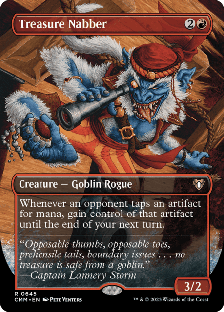 Treasure Nabber (645) — Commander Masters