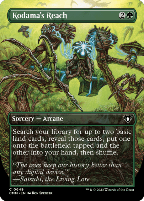 Kodama's Reach (649) — Commander Masters