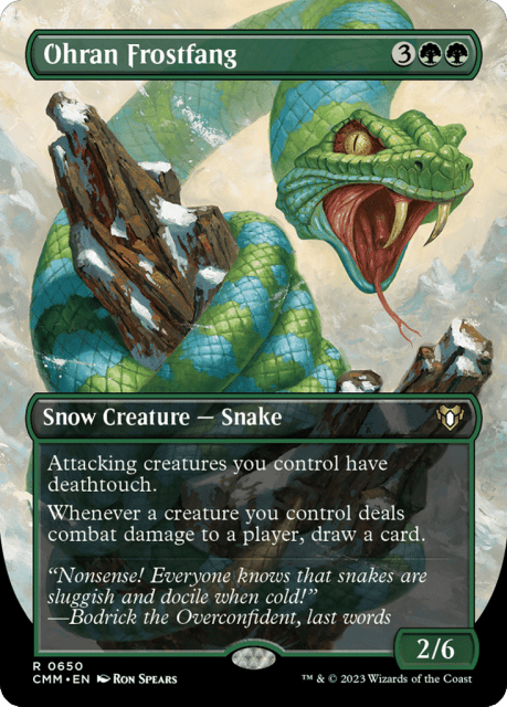 Ohran Frostfang (650) — Commander Masters