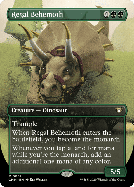 Regal Behemoth (651) — Commander Masters