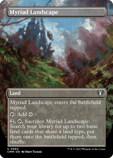 Myriad Landscape (660) — Commander Masters