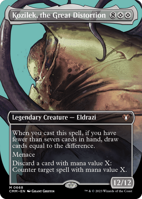 Kozilek, the Great Distortion (668) — Commander Masters
