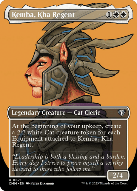 Kemba, Kha Regent (671) — Commander Masters