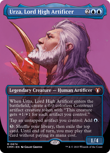 Urza, Lord High Artificer (674) — Commander Masters