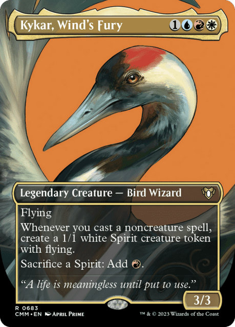 Kykar, Wind's Fury (683) — Commander Masters