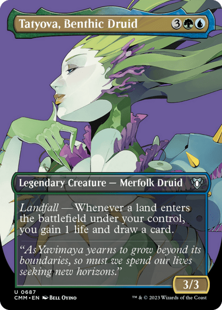 Tatyova, Benthic Druid (687) — Commander Masters