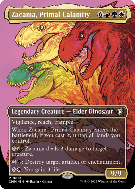 Zacama, Primal Calamity (691) — Commander Masters