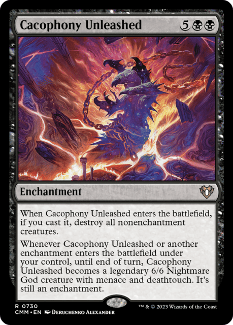 Cacophony Unleashed (730) — Commander Masters