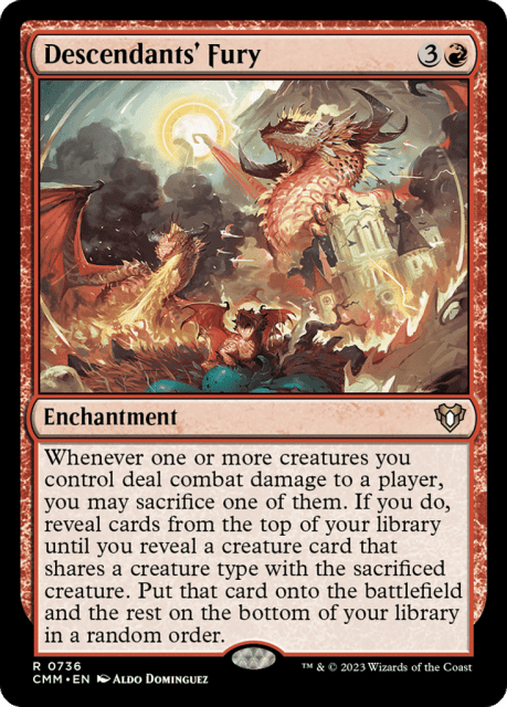 Descendants' Fury (736) — Commander Masters