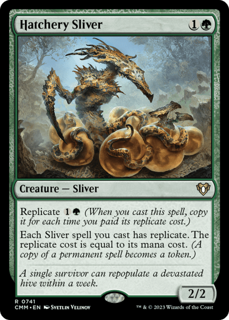 Hatchery Sliver (741) — Commander Masters