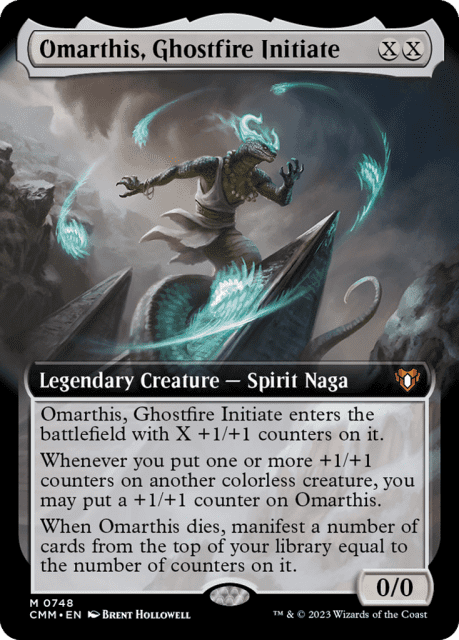 Omarthis, Ghostfire Initiate (748) — Commander Masters