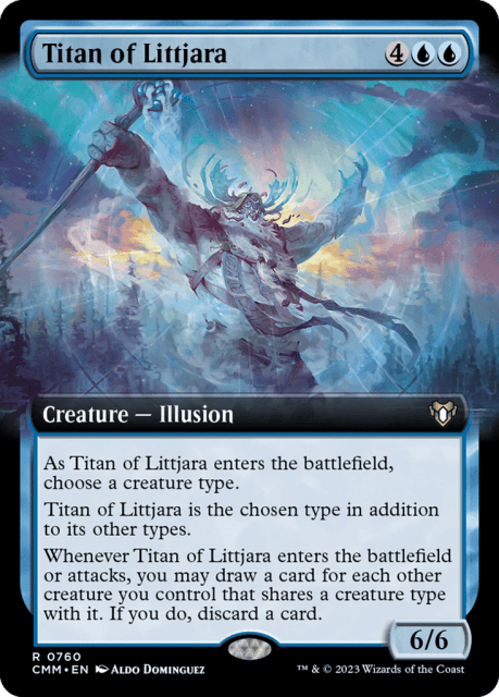 Titan of Littjara (760) — Commander Masters