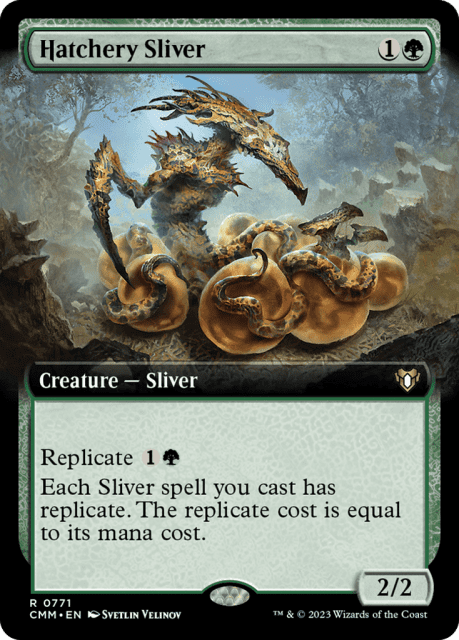 Hatchery Sliver (771) — Commander Masters