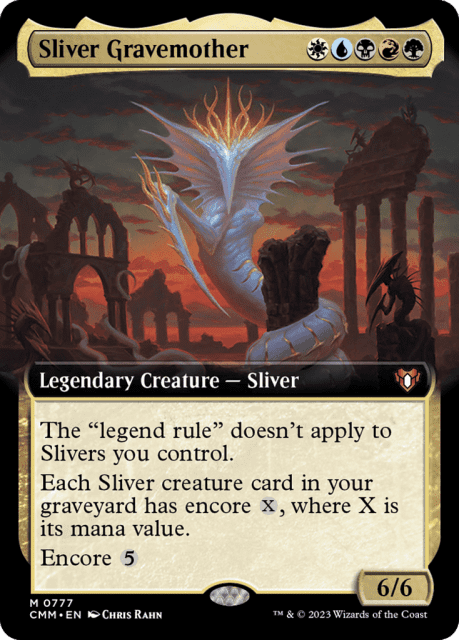 Sliver Gravemother (777) — Commander Masters