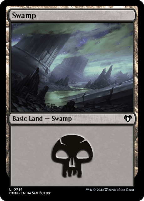 Swamp (791) — Commander Masters