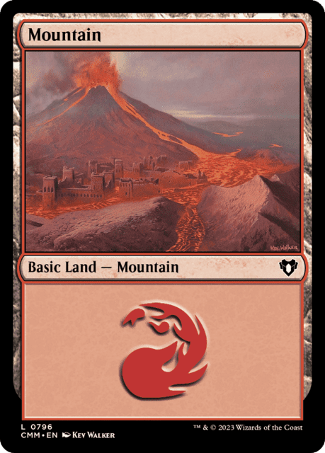 Mountain (796) — Commander Masters